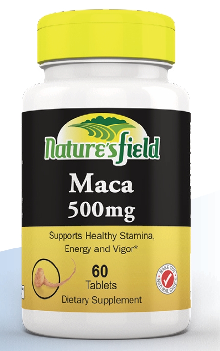 NAT. FIELD MACA 500MG (x60)