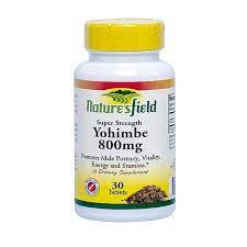 NAT.FIELD YOHIMBE 800MG