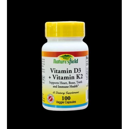 VITAMIN D3 5,000IU + VITAMIN K2 100MCG (X100)TABLETS
