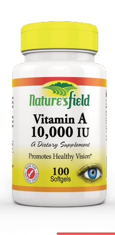 VITAMIN A 10,000IU X100 CAPSULES