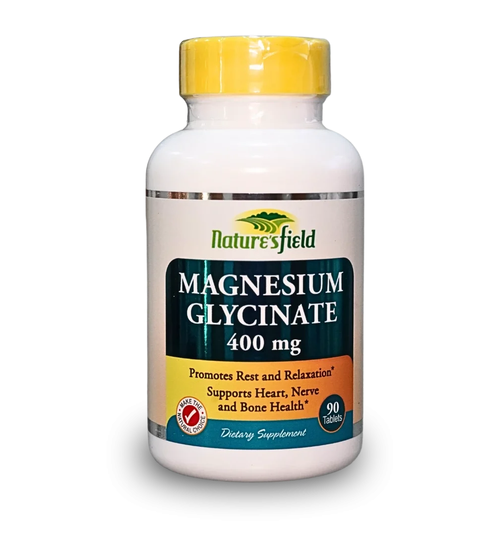 MAGNESIUM GLYCINATE 400MG X90 TABLETS