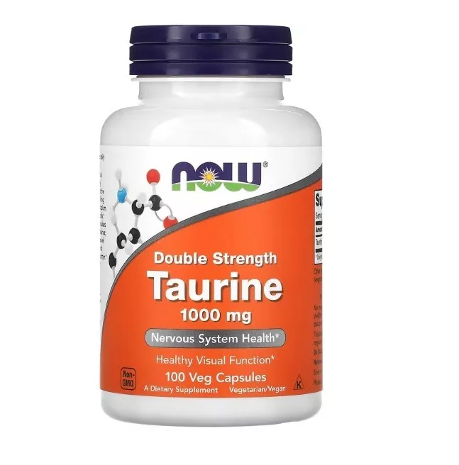 NOW TAURINE 1000MG CAPSULES