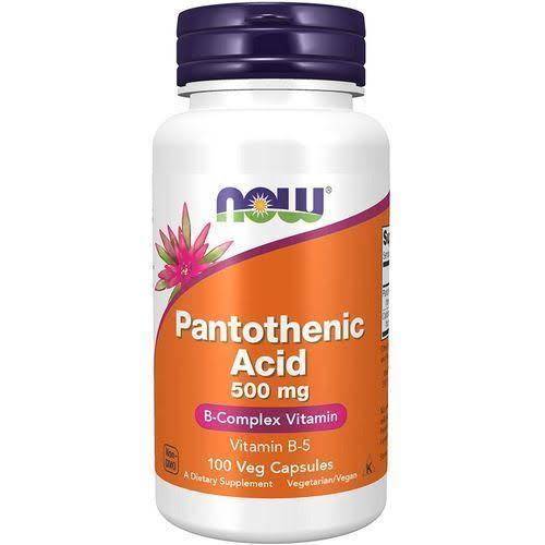 Now Pantothenic Acid 500mg