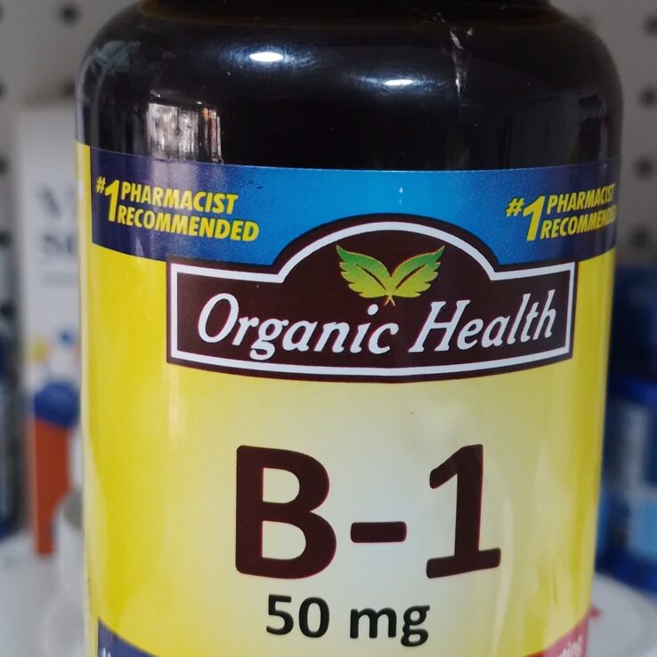 ORGANIC HEALTH B1 50MG
