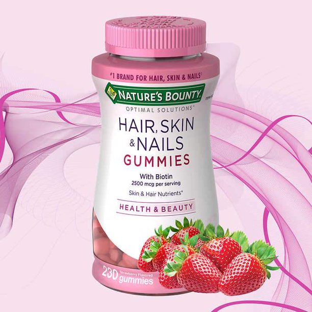 Nature's bounty Hair,Skin and Nails gummies x80